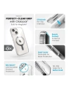Hurtownia GSM - Etui Speck Presidio Perfect-Clear Grip ClickLock MagSafe Apple iPhone 15 (Průhledné/Chromové provedení/Serenová stříbrná) - SPK532 - {ean13} - Hurt