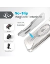 Hurtownia GSM - Etui Speck Presidio Perfect-Clear Grip ClickLock MagSafe Apple iPhone 15 (Průhledné/Chromové provedení/Serenová stříbrná) - SPK532 - {ean13} - Hurt