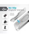Hurtownia GSM - Etui Speck Presidio Perfect-Clear Grip ClickLock MagSafe Apple iPhone 15 Pro (Clear/Chrome Finish/Serene Silver) - SPK533 - {ean13} - Hurt