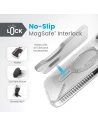 Hurtownia GSM - Etui Speck Presidio Perfect-Clear Grip ClickLock MagSafe Apple iPhone 15 Pro Max (Čirý/Chromový povrch/Sérénní stříbrná) - SPK535 - {ean13} - Hurt