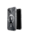 Etui Speck Presidio Lux Grip ClickLock MagSafe Apple iPhone 15 (Čirý/Chromový povrch/Světlý stříbrný)