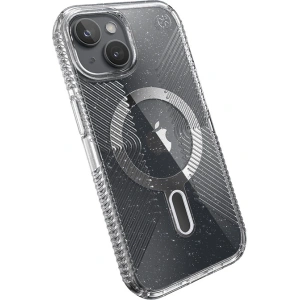 Hurtownia GSM - Etui Speck Presidio Lux Grip ClickLock MagSafe Apple iPhone 15 (Čirý/Chromový povrch/Světlý stříbrný) - SPK536 - {ean13} - Hurt