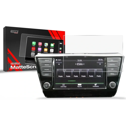 Folia matowa GrizzGlass CarDisplay Protection do Skoda Superb 3 (2015-2019)