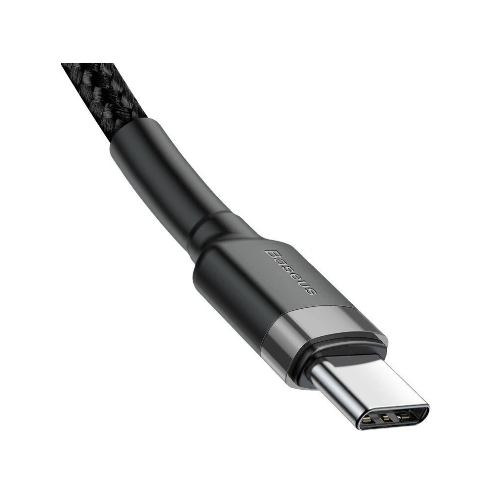 Hurtownia GSM - Kabel USB-C PD Baseus Cafule PD 2.0 QC 3.0 60W 1m (černo-šedý) - BSU389BLKGRY - {ean13} - Hurt