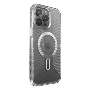 Wholesale Speck Presidio Lux Grip ClickLock MagSafe Apple iPhone 15 Pro Max (Clear/Chrome Finish/Serene Silver) - SPK539 - {ean13} - Hurt