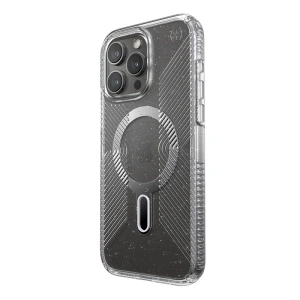 Wholesale Speck Presidio Lux Grip ClickLock MagSafe Apple iPhone 15 Pro Max (Clear/Chrome Finish/Serene Silver) - SPK539 - {ean13} - Hurt