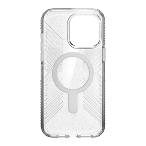 Wholesale Speck Presidio Lux Grip ClickLock MagSafe Apple iPhone 15 Pro Max (Clear/Chrome Finish/Serene Silver) - SPK539 - {ean13} - Hurt