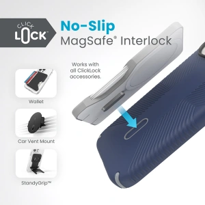 Hurtownia GSM - Etui Speck Presidio2 Grip ClickLock MagSafe Apple iPhone 15 (Mořská modř/Prachová šedá/Bílá) - SPK540 - {ean13} - Hurt