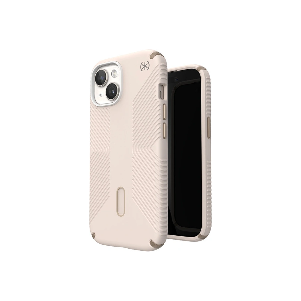 Hurtownia GSM - Etui Speck Presidio2 Grip ClickLock MagSafe Apple iPhone 15 (Bělená kost/ Dědictví zlato/ Ořechově hnědá) - SPK541 - {ean13} - Hurt