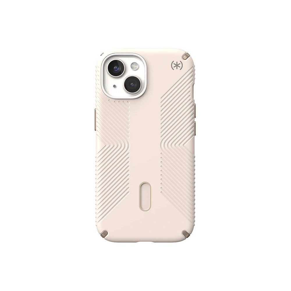 Hurtownia GSM - Etui Speck Presidio2 Grip ClickLock MagSafe Apple iPhone 15 (Bělená kost/ Dědictví zlato/ Ořechově hnědá) - SPK541 - {ean13} - Hurt