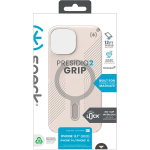 Hurtownia GSM - Etui Speck Presidio2 Grip ClickLock MagSafe Apple iPhone 15 (Bělená kost/ Dědictví zlato/ Ořechově hnědá) - SPK541 - {ean13} - Hurt