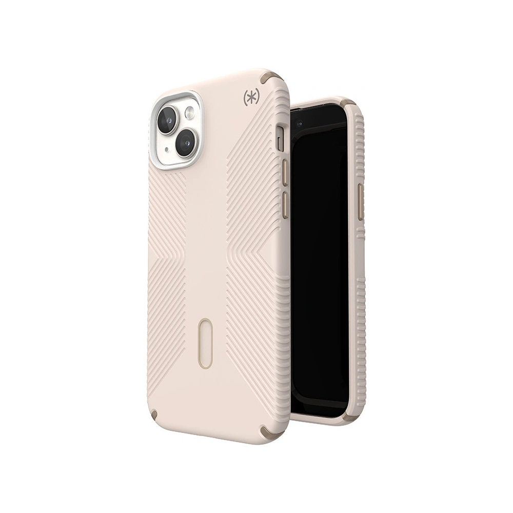 Hurtownia GSM - Etui Speck Presidio2 Grip ClickLock MagSafe Apple iPhone 15 Plus / 14 Plus (Bone Alb/Gold Moștenit/Maro Hazel) - SPK543 - {ean13} - Hurt