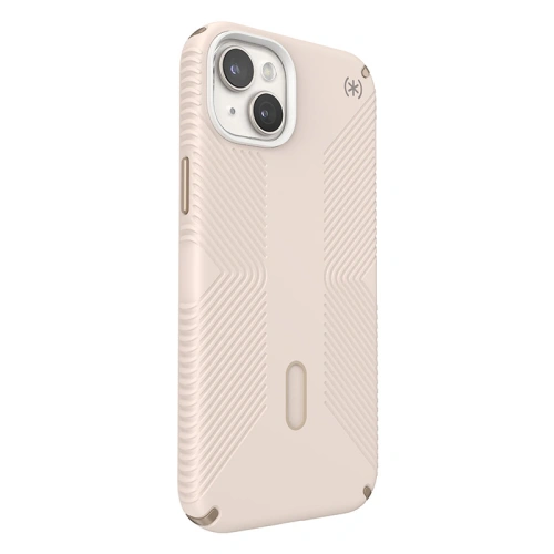 Etui Speck Presidio2 Grip ClickLock MagSafe Apple iPhone 15 Plus / 14 Plus (Bleached Bone/Heirloom Gold/Hazel Brown)