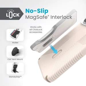 Wholesale Speck Presidio2 Grip ClickLock MagSafe Apple iPhone 15 Pro Max (Bleached Bone/Heirloom Gold/Hazel Brown) - SPK544 - {ean13} - Hurt
