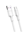 Wholesale Baseus Double Ring USB-A to USB-C for Huawei SuperCharge 5A 0,5m White - BSU392 - {ean13} - Hurt