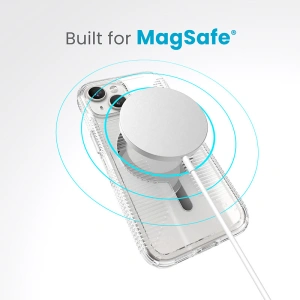 Wholesale Speck Gemshell Grip MagSafe Apple iPhone 15 (Clear/Chrome Finish) - SPK552 - {ean13} - Hurt