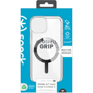 Wholesale Speck Gemshell Grip MagSafe Apple iPhone 15 (Clear/Chrome Finish) - SPK552 - {ean13} - Hurt