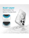 Wholesale Speck Gemshell Grip MagSafe Apple iPhone 15 Pro (Clear/Chrome Finish) - SPK553 - {ean13} - Hurt