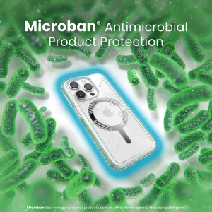Wholesale Speck Gemshell Grip MagSafe Apple iPhone 15 Pro (Clear/Chrome Finish) - SPK553 - {ean13} - Hurt