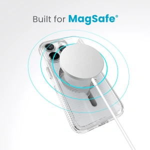 Wholesale Speck Gemshell Grip MagSafe Apple iPhone 15 Pro (Clear/Chrome Finish) - SPK553 - {ean13} - Hurt