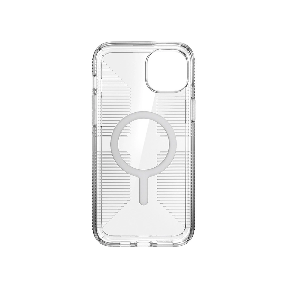 Hurtownia GSM - Case Speck Gemshell Grip MagSafe Apple iPhone 15 Plus / 14 Plus (Klar/Chrom-Finish) - SPK554 - {ean13} - Hurt