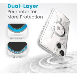 Wholesale Speck Gemshell Grip MagSafe Apple iPhone 15 Plus / 14 Plus (Clear/Chrome Finish) - SPK554 - {ean13} - Hurt