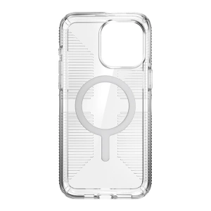 Wholesale Speck Gemshell Grip MagSafe Apple iPhone 15 Pro Max (Clear/Chrome Finish) - SPK555 - {ean13} - Hurt