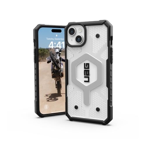 Etui UAG Urban Armor Gear Pathfinder MagSafe Apple iPhone 15 Plus / 14 Plus (ice)
