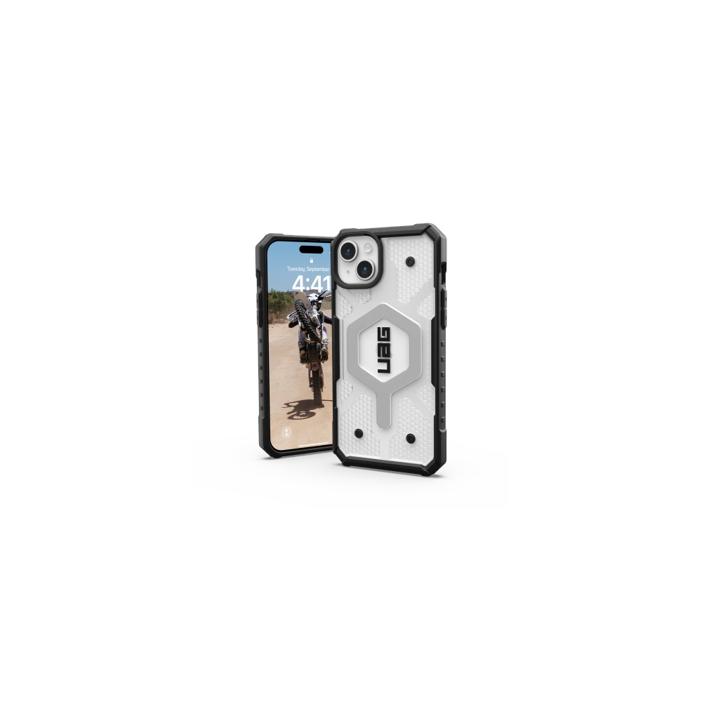 Wholesale UAG Urban Armor Gear Pathfinder MagSafe Apple iPhone 15 Plus / 14 Plus (ice) - UAG1228 - {ean13} - Hurt