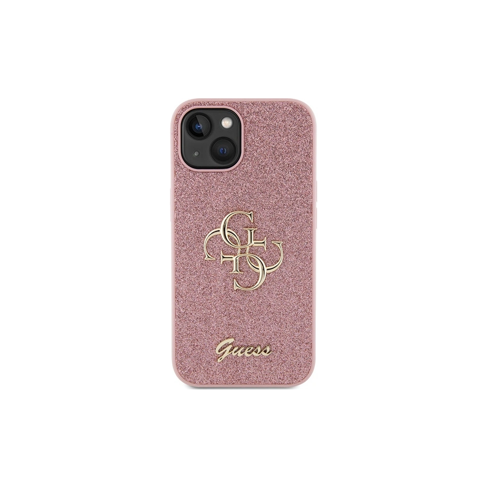 Hurtownia GSM - Etui Guess GUHCP15MHG4SGP Apple iPhone 15 Plus / 14 Plus hardcase Glitter Script Big 4G roz/pink - GUE2906 - {ean13} - Hurt
