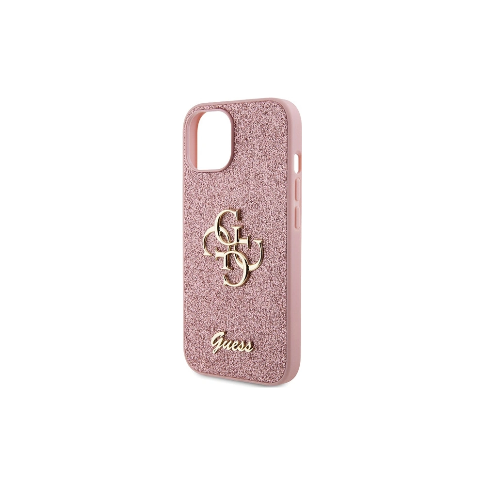 Hurtownia GSM - Etui Guess GUHCP15MHG4SGP Apple iPhone 15 Plus / 14 Plus hardcase Glitter Script Big 4G roz/pink - GUE2906 - {ean13} - Hurt