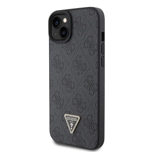 Etui Guess GUHCP15MP4TDSCPK Apple iPhone 15 Plus / 14 Plus hardcase Crossbody 4G Metal Logo czarny/black