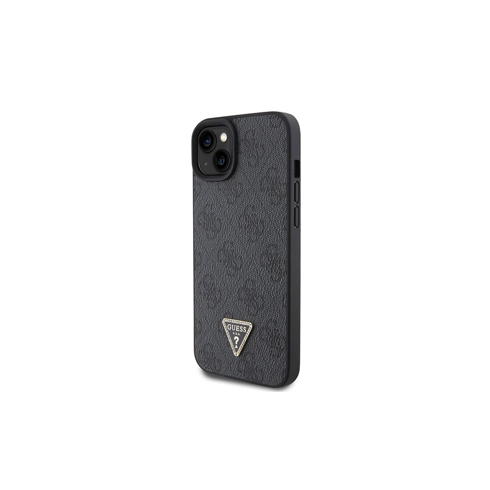 Hurtownia GSM - Case Guess GUHCP15MP4TDSCPK Apple iPhone 15 Plus / 14 Plus Hartschale Crossbody 4G Metalllogo schwarz/black - GUE2907 - {ean13} - Hurt