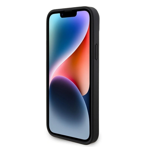 Etui Guess GUHCP15MP4TDSCPK Apple iPhone 15 Plus / 14 Plus hardcase Crossbody 4G Metal Logo czarny/black