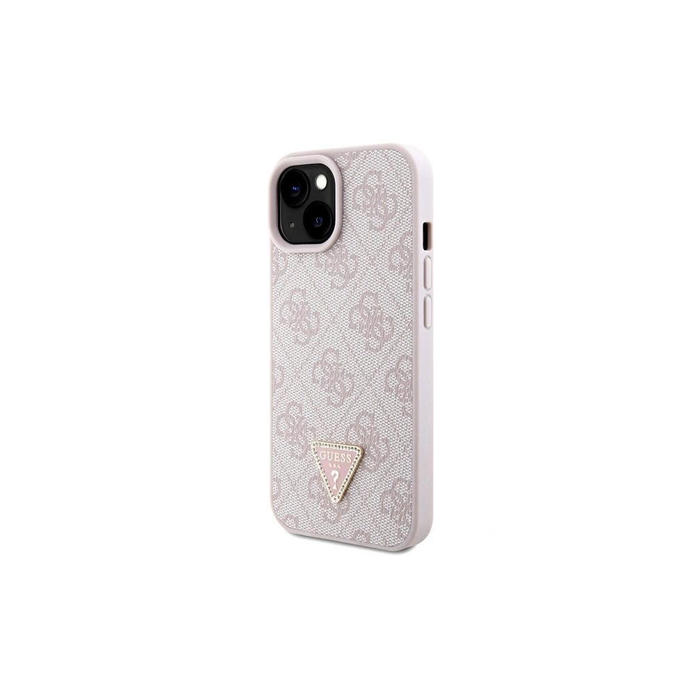 Hurtownia GSM - Case Guess GUHCP15MP4TDSCPP Apple iPhone 15 Plus / 14 Plus Hartschale Crossbody 4G Metall-Logo rosa/pink - GUE2908 - {ean13} - Hurt