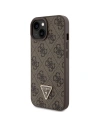 Hurtownia GSM - Etui Guess GUHCP15MP4TDSCPW Apple iPhone 15 Plus / 14 Plus kemény hátlapú Crossbody 4G Fém Logó barna/brown - GUE2909 - {ean13} - Hurt
