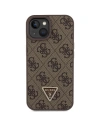 Hurtownia GSM - Etui Guess GUHCP15MP4TDSCPW Apple iPhone 15 Plus / 14 Plus kemény hátlapú Crossbody 4G Fém Logó barna/brown - GUE2909 - {ean13} - Hurt