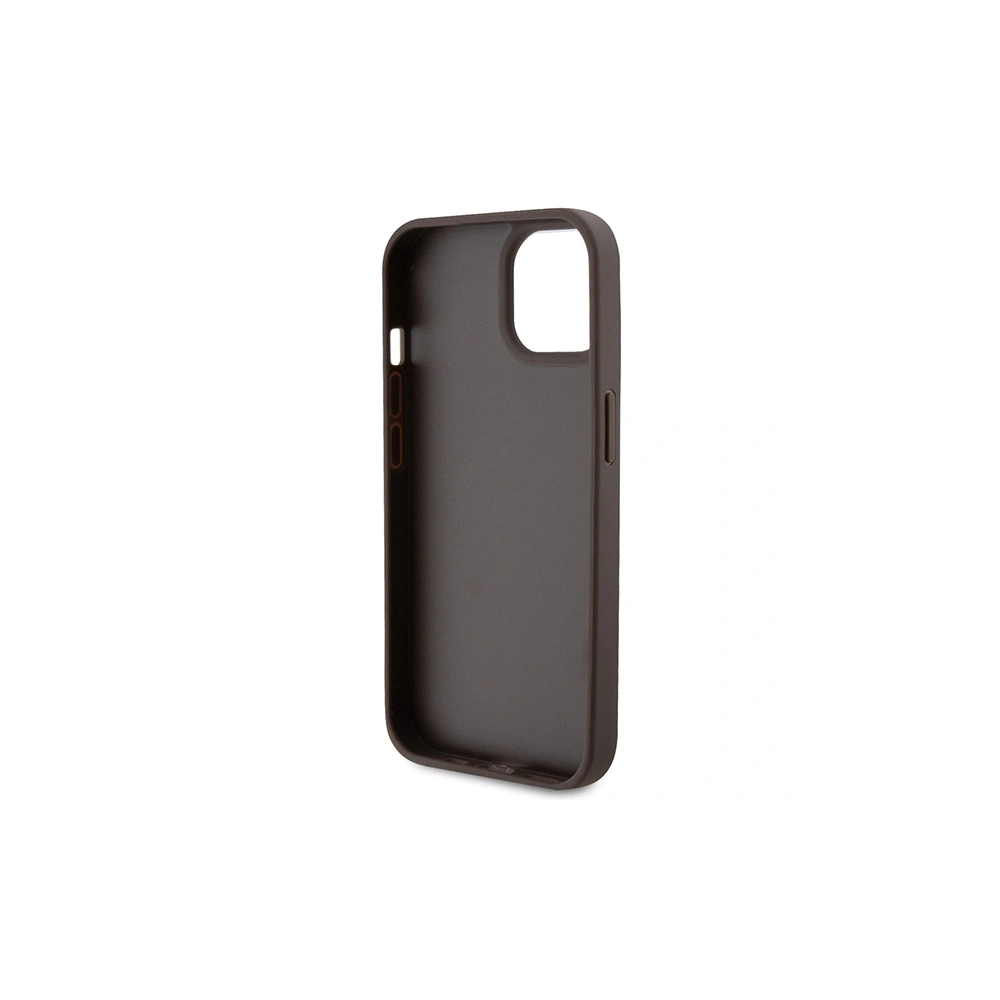 Hurtownia GSM - Etui Guess GUHCP15MP4TDSCPW Apple iPhone 15 Plus / 14 Plus kemény hátlapú Crossbody 4G Fém Logó barna/brown - GUE2909 - {ean13} - Hurt