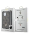 Hurtownia GSM - Etui Guess GUHCP15MP4TDSCPW Apple iPhone 15 Plus / 14 Plus kemény hátlapú Crossbody 4G Fém Logó barna/brown - GUE2909 - {ean13} - Hurt