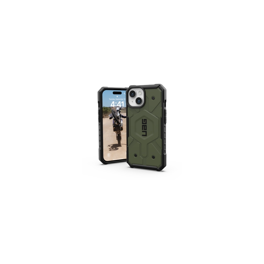 Wholesale UAG Urban Armor Gear Pathfinder MagSafe Apple iPhone 15 (olive) - UAG1241 - {ean13} - Hurt