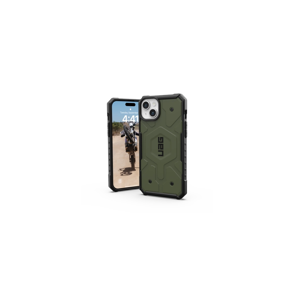Hurtownia GSM - Etui UAG Pathfinder MagSafe iPhone 15 Plus / 14 Plus (olive) - UAG1242 - {ean13} - Hurt