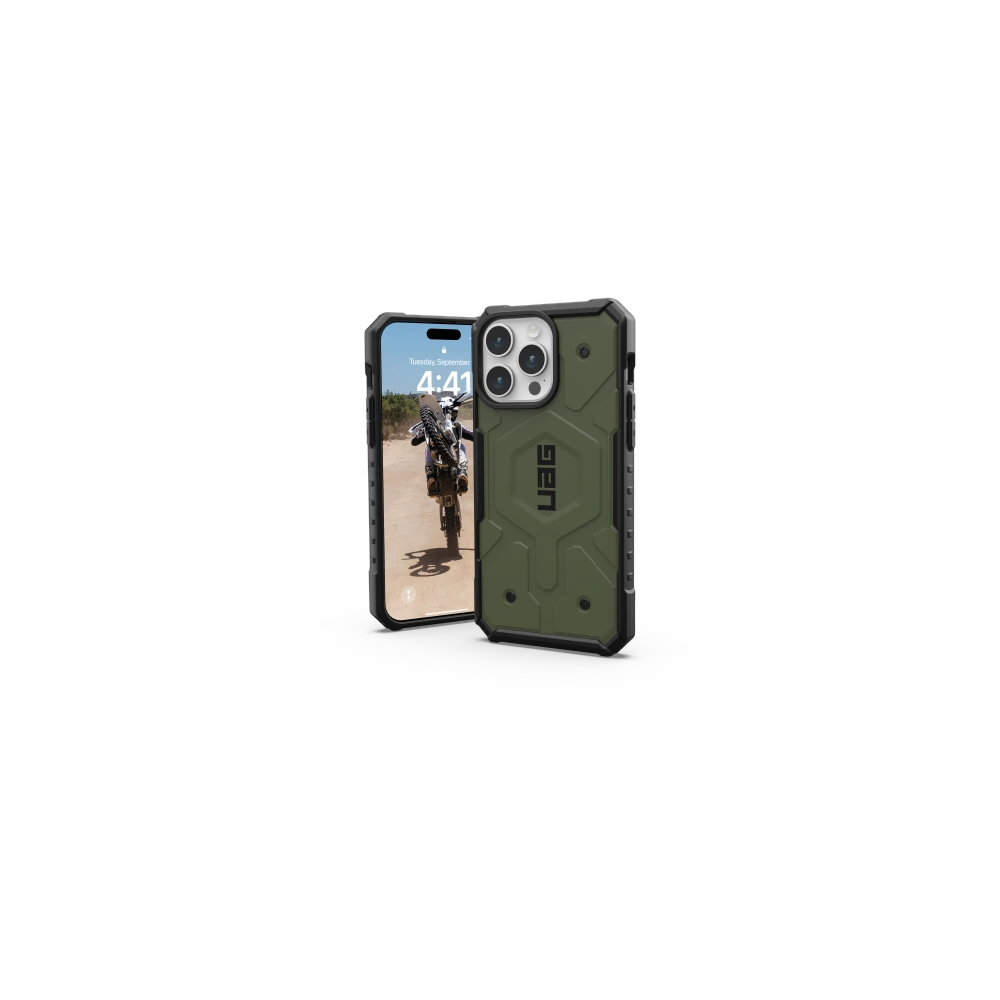 Hurtownia GSM - Etui UAG Urban Armor Gear Pathfinder MagSafe Apple iPhone 15 Pro Max (olivová) - UAG1244 - {ean13} - Hurt