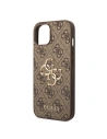 Wholesale Guess GUHCP15S4GMGBR Apple iPhone 15 hardcase 4G Big Metal Logo brown - GUE2911 - {ean13} - Hurt