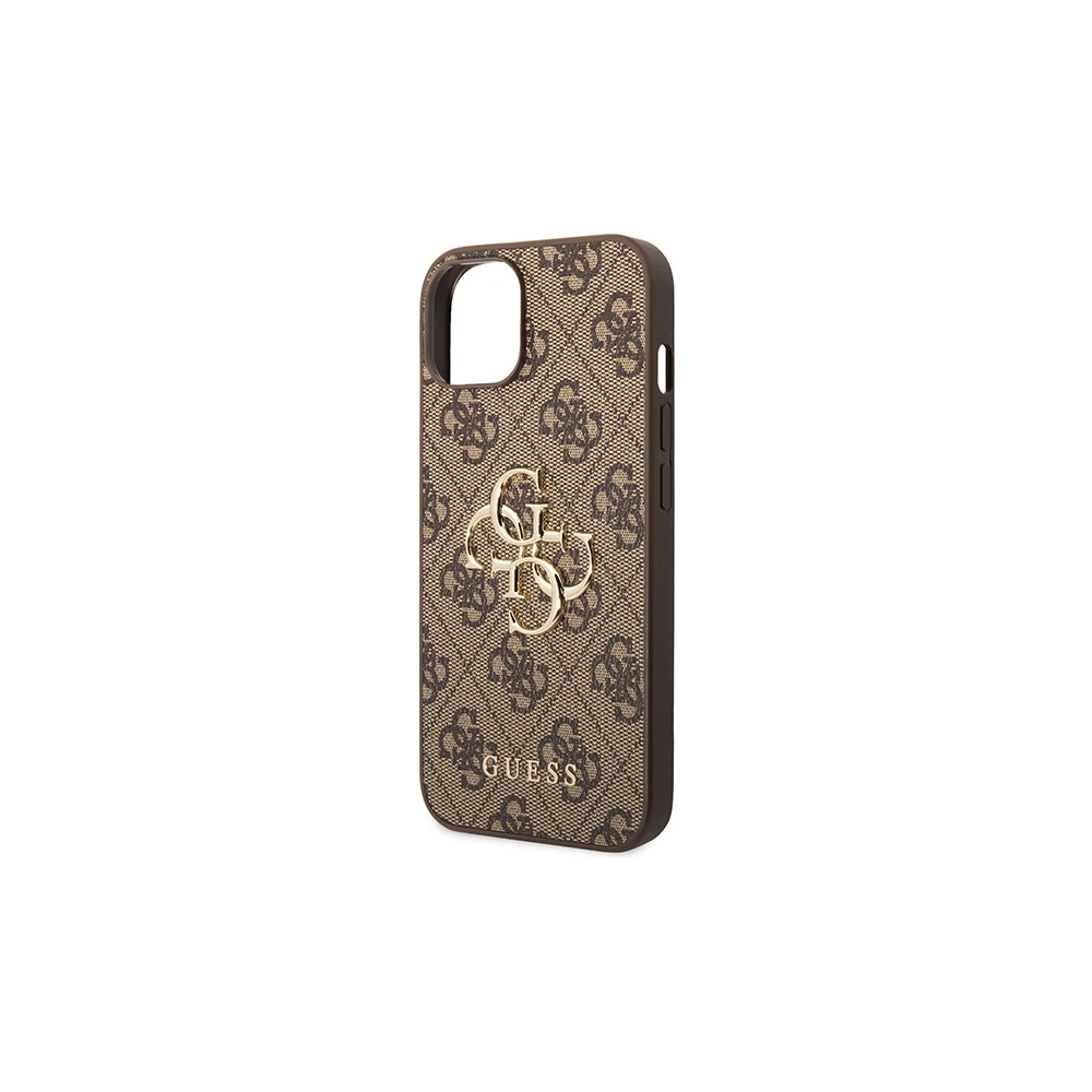 Wholesale Guess GUHCP15S4GMGBR Apple iPhone 15 hardcase 4G Big Metal Logo brown - GUE2911 - {ean13} - Hurt
