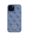 Hurtownia GSM - Case Guess GUHCP15SP4TDPB Apple iPhone 15 Hartschale Leder 4G Triangle Strass blau/blue - GUE2915 - {ean13} - Hurt