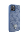 Hurtownia GSM - Case Guess GUHCP15SP4TDPB Apple iPhone 15 Hartschale Leder 4G Triangle Strass blau/blue - GUE2915 - {ean13} - Hurt