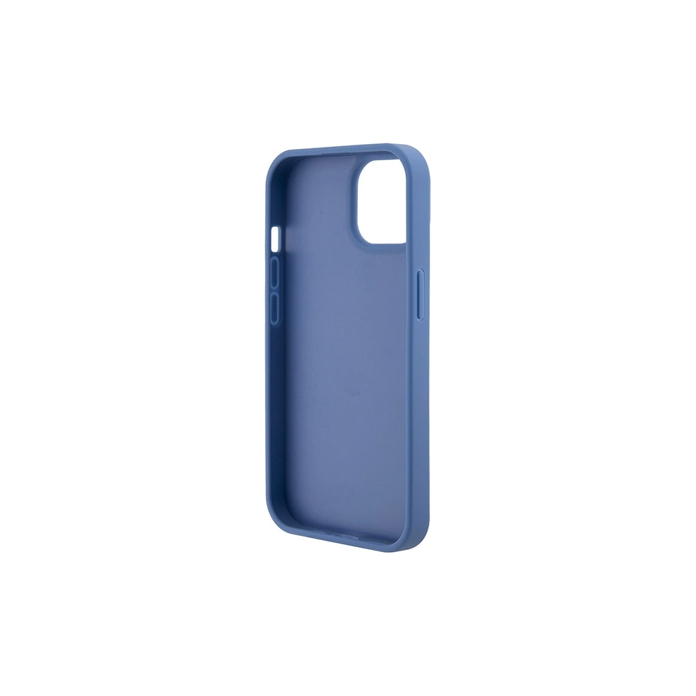 Hurtownia GSM - Case Guess GUHCP15SP4TDPB Apple iPhone 15 Hartschale Leder 4G Triangle Strass blau/blue - GUE2915 - {ean13} - Hurt