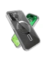 Wholesale Speck Presidio Lux Grip ClickLock MagSafe Apple iPhone 15 Pro (Clear/Chrome Finish/Serene Silver) - SPK556 - {ean13} - Hurt