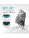 Wholesale Speck Presidio Lux Grip ClickLock MagSafe Apple iPhone 15 Pro (Clear/Chrome Finish/Serene Silver) - SPK556 - {ean13} - Hurt