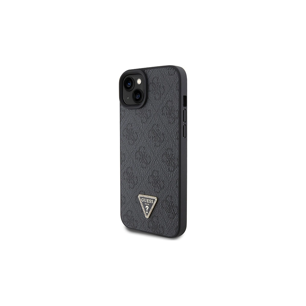 Hurtownia GSM - Case Guess GUHCP15SP4TDPK Apple iPhone 15 Hardcase Leder 4G Diamantdreieck schwarz/black - GUE2916 - {ean13} - Hurt